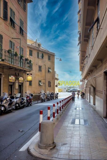 شقة La Reggia Del Mar - Genova Sturla, Mare E Gaslini المظهر الخارجي الصورة